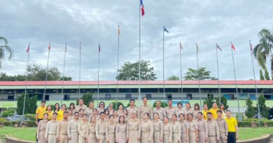 กิจกรรมเคารพธงชาติและร้องเพลงชาติไทย